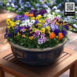 hoa pansy viola 6